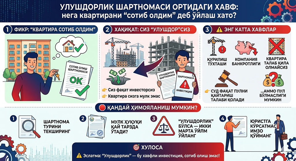 Uyni ulushdorlik asosida olish